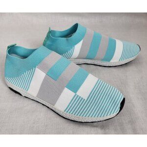 Slip On Shoes Sneakers Mint NWOT Women's 10.5 Lightweight Breathable Fashion Fun